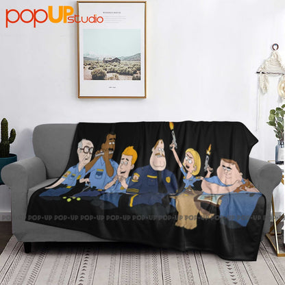 Paradise Pd American Animated Sitcom Ultra-Soft Blanket Quilt Winter Sofa Cover Bed Covers