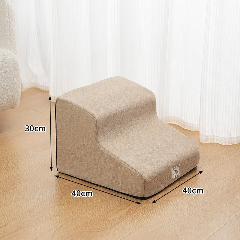 Rampa Escada Antiderrapante para Cães e Gatos, Esponja de Espuma de Memória, Sofá para Cães Idosos, Removível e Lavável, Escadas para Animais de Estimação, Suprimentos para Animais de Estimação