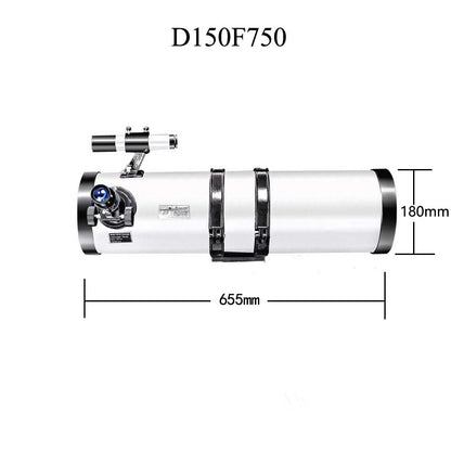 150/1400 mm 150/750 114/1000 Telescópio Astronômico Refletor 150EQ Observação planetária lunar Compre telescópio Acampamento ao ar livre