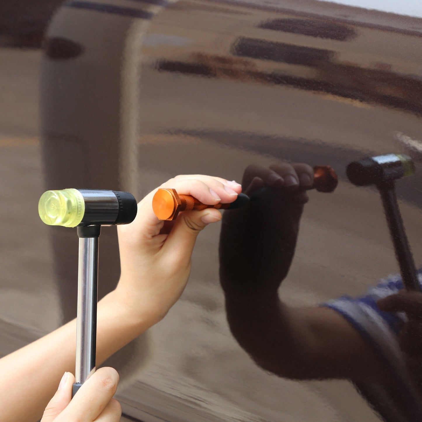 Ferramentas Super PDR para Reparo de Amassados Kits de Remoção de Amassados Reparo de Amassados sem Pintura Kit de Repuxador de Carroceria para Automóveis