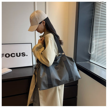 Travel bag Men's and women's tote bag Large capacity travel duffel Yoga exercise  Oxford cloth waterproof fitness bag