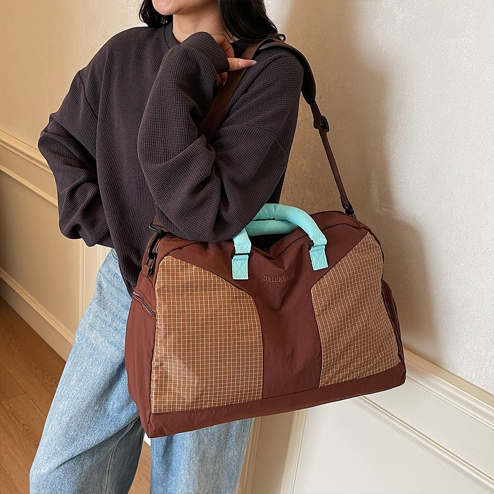 Large-Capacity Short-Distance Travel Bag, Carry-On Bag, Business Trip Hand Luggage, Sports and Fitness Bag, Travel Storage Bag