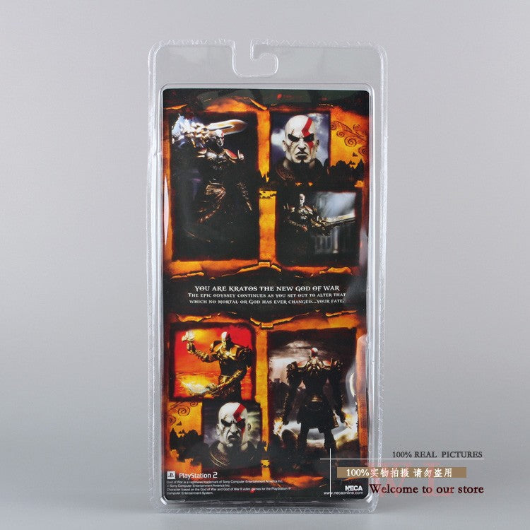 NECA God of War 2018 Kratos & Atreus Ultimate PVC Action Figure Modelo Colecionável Brinquedo 2-pack