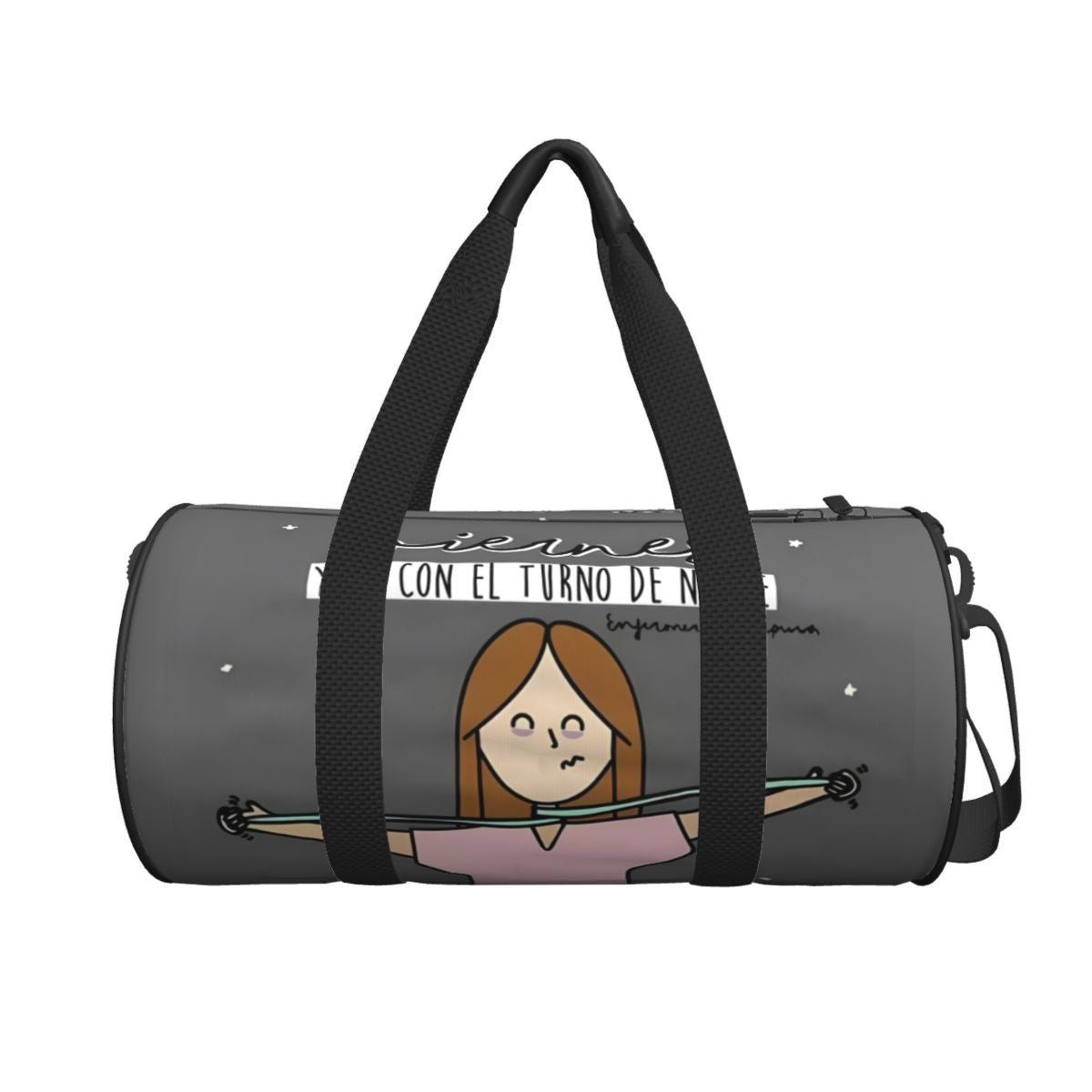 Couple Travel Bag Enfermera En Apuros Doctor Nurse Gym Bag Large Oxford Custom Handbag Colorful Casual Sports Bag