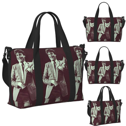 El Sol De Mexico Luis Miguel Beach Travel Bag Large Capacity Tote Bags for Gym Sport Women Shopping Duffle Shoulder Bag