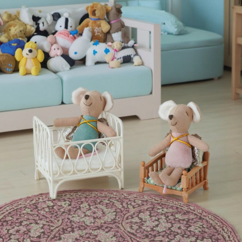 2025 Baby Plush Toy Comforts Sleeping Cute Rabbit, Bear, Mouse Baby Girl Doll, Cloth Doll Doll