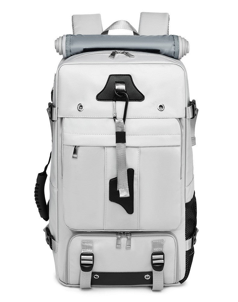 55L Large Capacity Travel Bag For Men 15.6 Inch Laptop Suitcase Backpack Multi-function Waterproof Backpack Outdoor Camping Bags