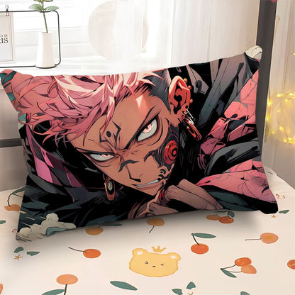 Jujutsu Kaisen peripheral pillow double side pillowcase Cartoon anime Itadori Yuji bedroom bed pillow Gojo Satoru soft pillow