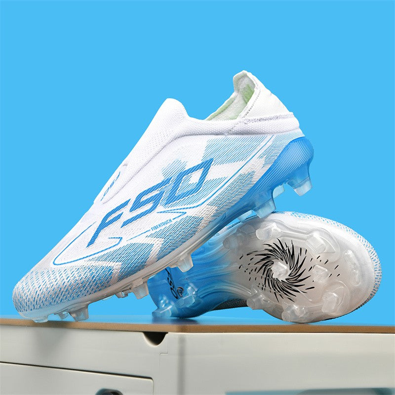 New Men Football Boots Non-Slip High-quality Soccer Shoes Grass Cleats High-top Futsal Sneakers Match Indoor Hot-selling Outdoor