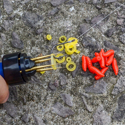 300/ 700/ 1000 unidades de Iscas Anéis Elásticos de Borracha Clipes para Iscas de Minhoca Anzol Atado à Mão com Elásticos Granulados Bandagem de Isca em Pellets