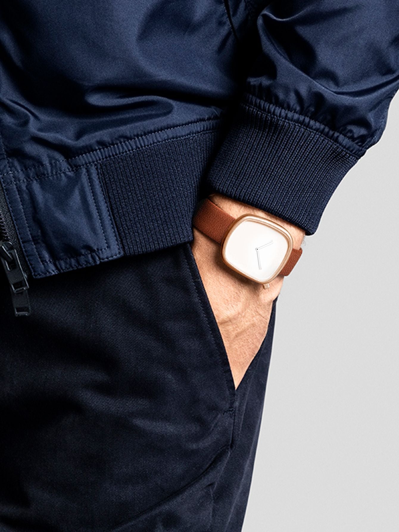 TOMI Watch Minimalist Men's Square Fashion Ultra thin Watch Minimalist Women's High Quality Elegant Quartz Watch Clock Gift