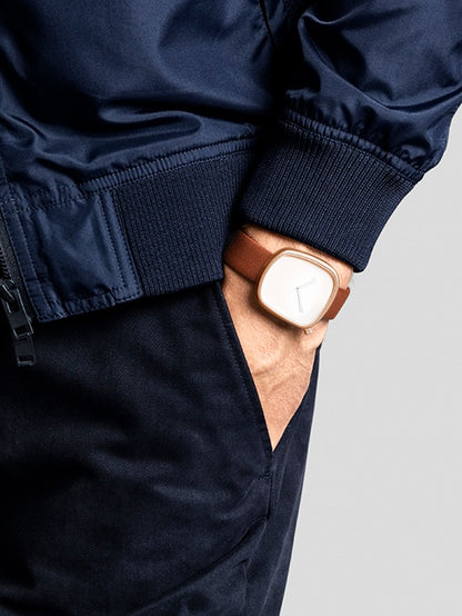 TOMI Watch Minimalist Men's Square Fashion Ultra thin Watch Minimalist Women's High Quality Elegant Quartz Watch Clock Gift