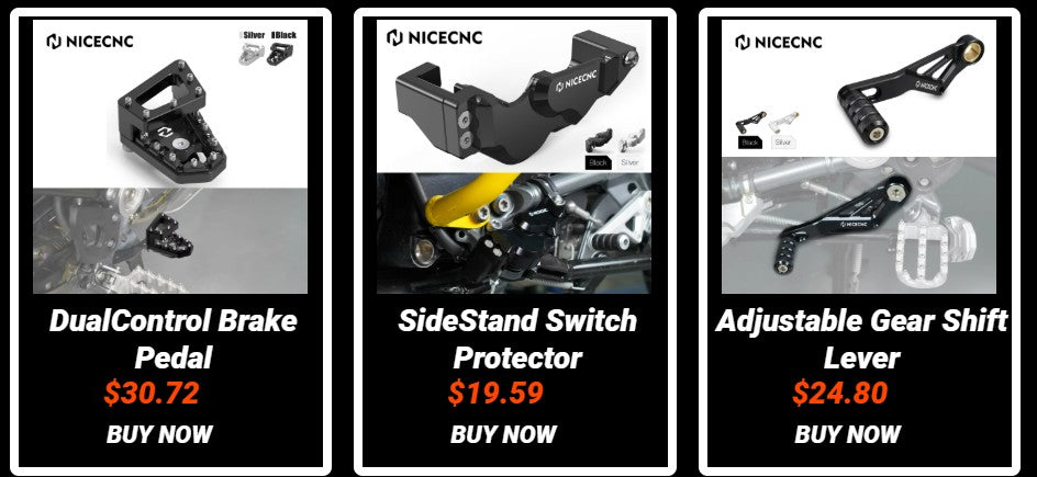Para BMW R 1250 GS R1250GS Adventure 2018-2024 NICECNC Kit de Rebaixamento do Apoio de Pé do Passageiro R1250GS 2018-2023 R1250GSA R1250GS ADV