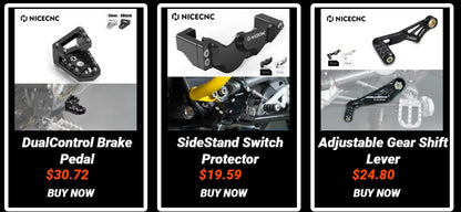 Para BMW R 1250 GS R1250GS Adventure 2018-2024 NICECNC Kit de Rebaixamento do Apoio de Pé do Passageiro R1250GS 2018-2023 R1250GSA R1250GS ADV