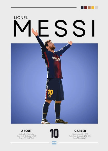 Famous Football Sports Celebrity Posters and Prints Canvas Printing Modern Wall Art Picture for Living Room Home Decor Gifts