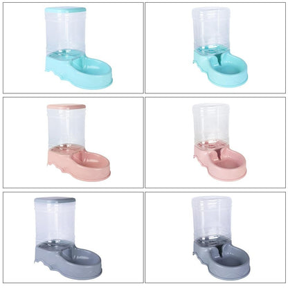 3.8L PP Material Pet Grande Capacidade Gato Cão Dispensador De Comida Para Gato Cão Beber Água Alimentação Dispensador Tigela De Água Acessórios