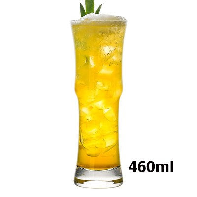 Copo Alto Criativo de Vidro Cristal Sem Chumbo Copo Collins para Bar para Água, Suco, Cerveja e Coquetel