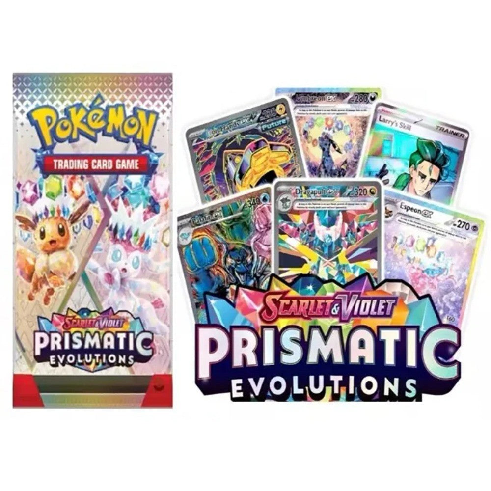 Divertido 360 Cartas Pokémon TCG Escarlate e Violeta Evoluções Prismáticas 151 Prism 36 Pacotes Caixa de Booster Pokémon Carta Colecionável