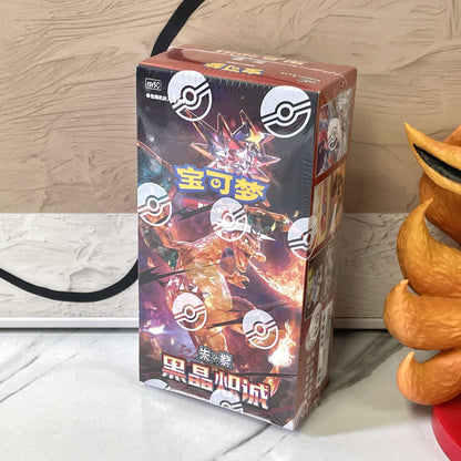 New Original Pokemon Card Scarlet & Violet 14.0 Charizard Trading Ptcg Card Collected Thin Box Chinese Version Card Collection