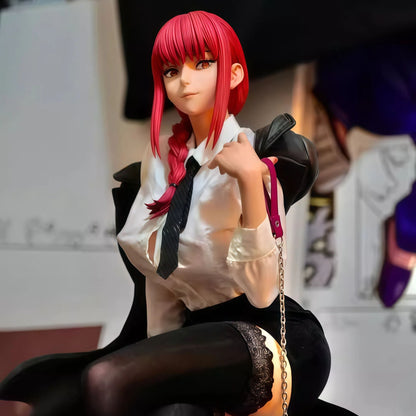 Em estoque, figura de anime Chainsaw Man HHS 46cm Makima, figuras de ação PVC, estátua de mesa, enfeite colecionável, modelo de brinquedo, presentes