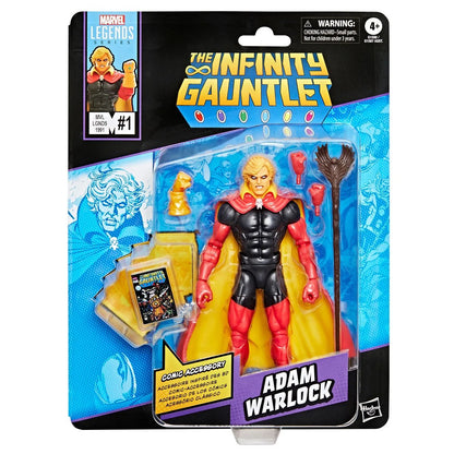 Marvel Legends Adam Warlock Banshee Daken Filho de Wolverine Ultimate Ironman Rom Miles Homem-Aranha Comic Retro Boneco de Ação de 15cm