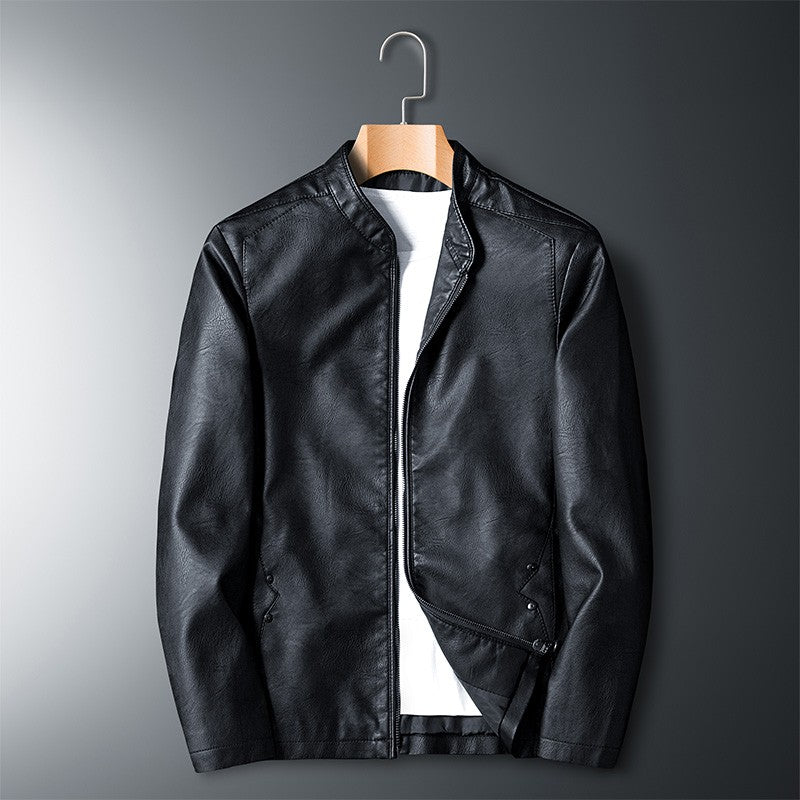 Leather Jacket Men Bomber Retro Fleece Black Motorcycle Jackets Plus Size 6XL 7XL 8XL Coats Flannel Warm Comfort High Quality