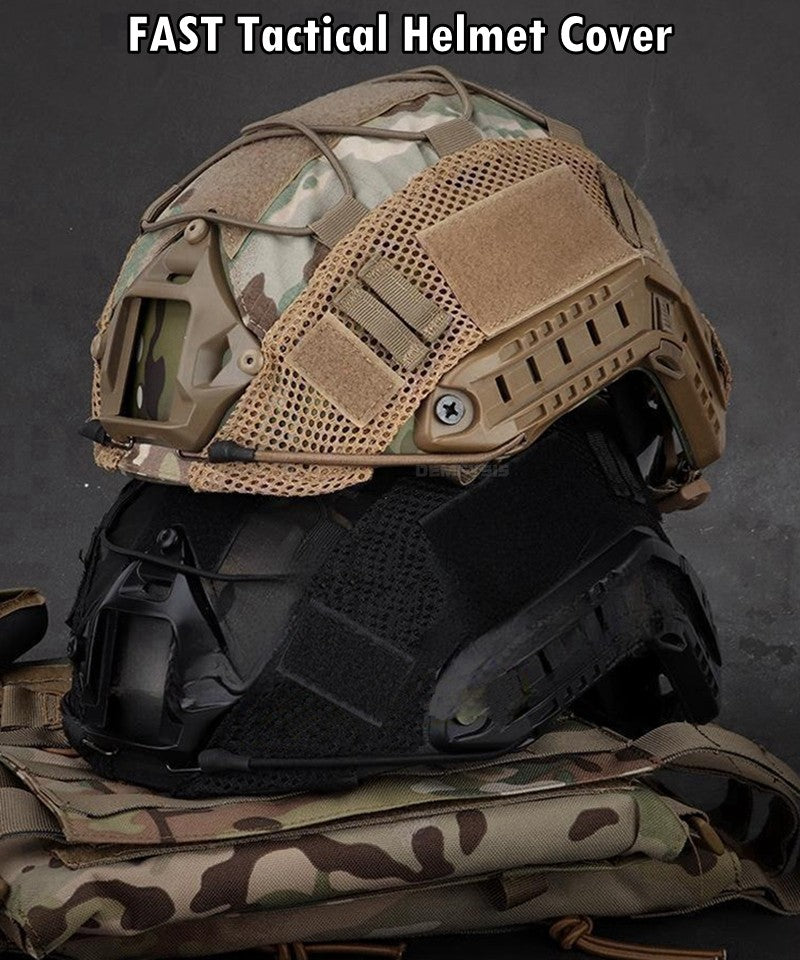 Tactical Helmet Cover for Fast MH PJ BJ Helmet Airsoft Paintball Helmet Cover