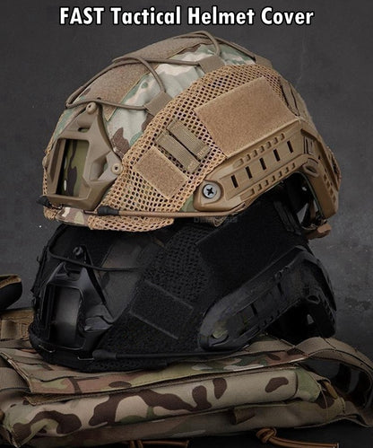 Tactical Helmet Cover for Fast MH PJ BJ Helmet Airsoft Paintball Helmet Cover