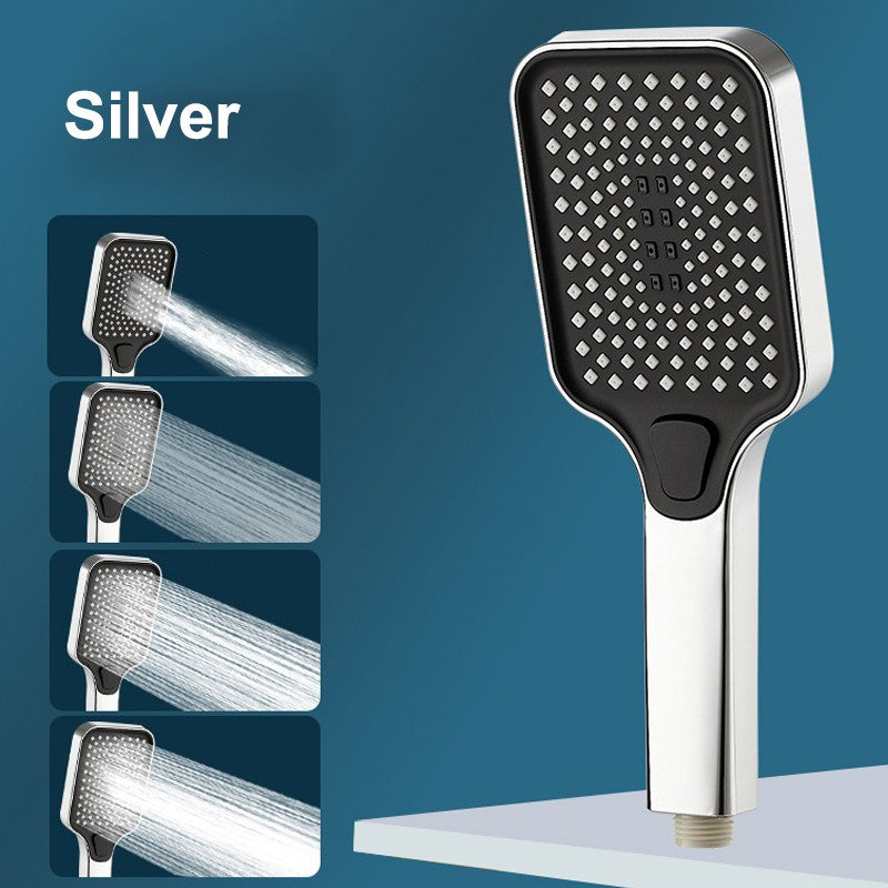 New 30cm Large Size High Pressure Overhead Rain Shower Head Large Flow Booster Rain Shower Head 360° Rotation Water Saving