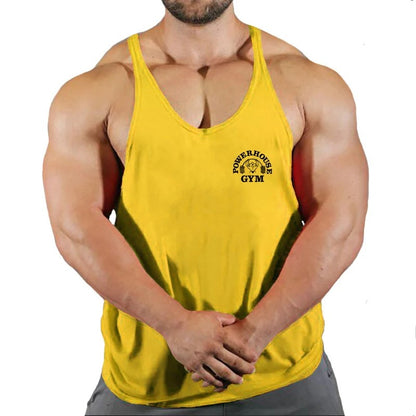 Gym Top Men Bodybuilding Shirt Fitness Men's Vest Singlet Sleeveless Sweatshirt Man Clothes Clothing Stringer Vests Singlets