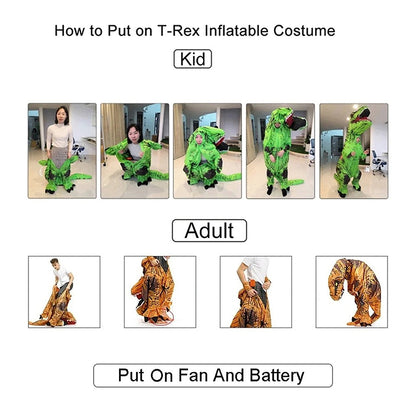 Adults Inflatable Yellow Duck Costume Halloween Costumes for Women Men Animal Cosplay Carnival Costume Party Fancy Dress