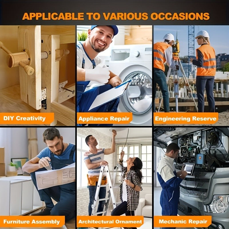 Conjunto de Ferramentas de Soquetes de Aço Cromo Vanádio com Chave Catraca de 82 Peças para Reparação de Veículos - Ideal para Entusiastas de DIY, Mecânicos e Carros