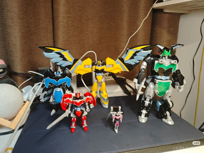 Bandai Mahou Sentai Magiranger Deus Demônio Brinquedos de Modelo Original Majiking Action Figure para Crianças Colecionáveis Shokugan
