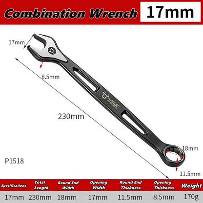 Chave De Boca Dupla Utilização Ameixas Flores Chaves Catracas 6mm-24mm Chaves Combinadas Cortador De Porcas Chave Combinada Ferramenta Manual De Reparo