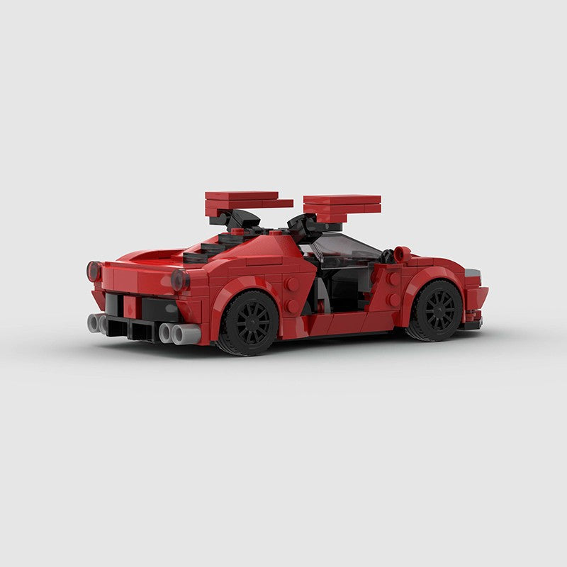 MOC Carro Esportivo de Corrida Veículo Cidade Speed Racer Modelo Técnico Blocos de Construção Tijolos Supercarro F1 Brinquedos Infantis Presentes para Meninos NSX