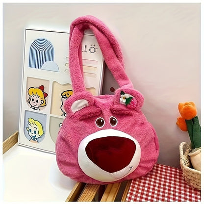 Disney Backpack Cartoon Dale Plush Handbag Fashion Women's Bag Large Capacity Shoulder Bag Shopper Bag Birthday Gift