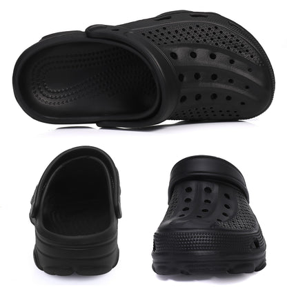 LItfun Adjustable Garden Clogs Breathable Cozy Home Shoes Men Clogs Sandals Arch Support Sandals For Men Classic Clogs Slippers