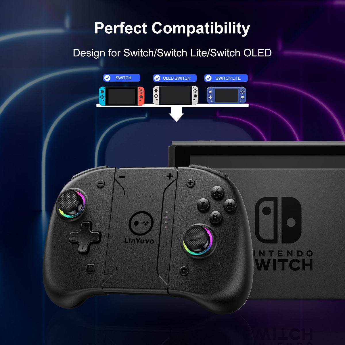Wireless Bluetooth Controller For Nintendo Switch & OLED & Lite Gamepad Control Gaming Accessories Hall Game Pad Command Mando