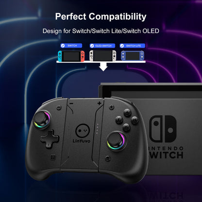 Wireless Bluetooth Controller For Nintendo Switch & OLED & Lite Gamepad Control Gaming Accessories Hall Game Pad Command Mando