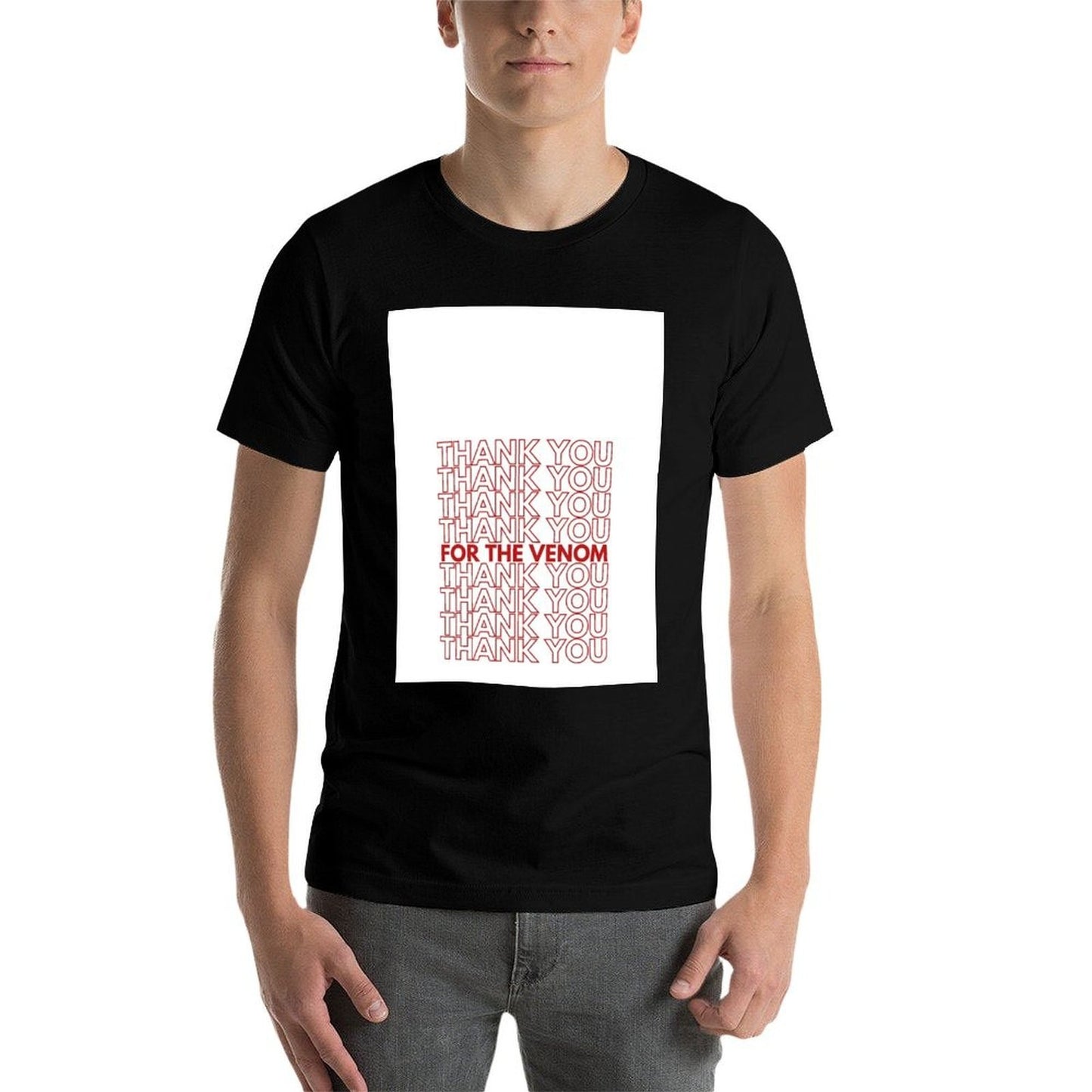 Thank You (For the Venom) T-Shirt t shirt man plain man graphic t shirt