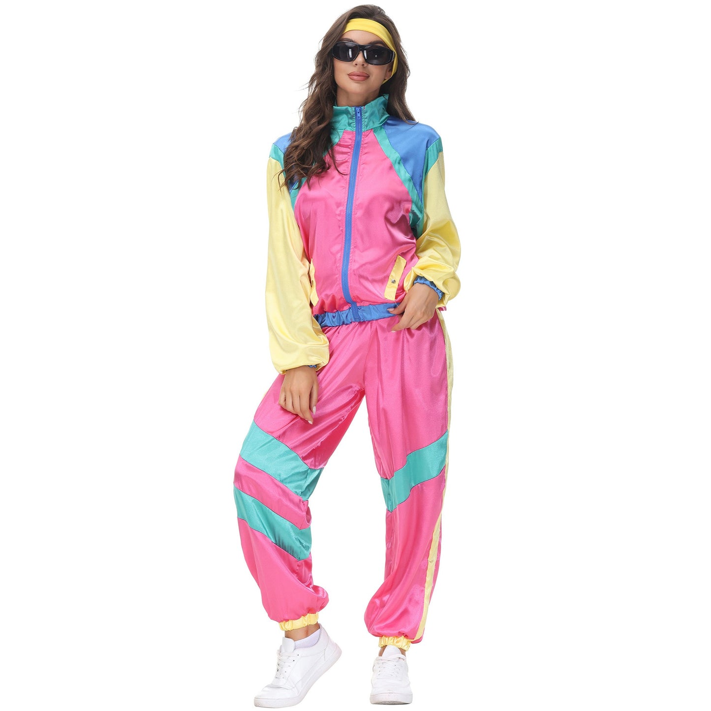 New Carnival Disco Retro Sports Dance Stage Performance Costume Baseball Costume Couple Costume Halloween Costume