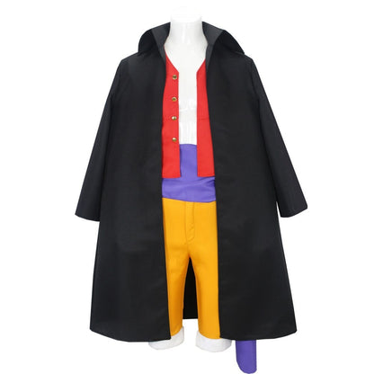 Anime Monkey D Luffy Cosplay  Wano Country Onigashima Chapter LMen's Clothing Cloths Halloween Carnival Costume For Adult