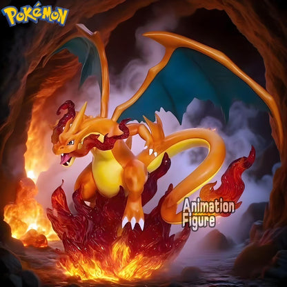 18cm/7.08in Anime Pokemen Figure Charizard Action Figures Pvc Collection Model Toys for Children Gifts
