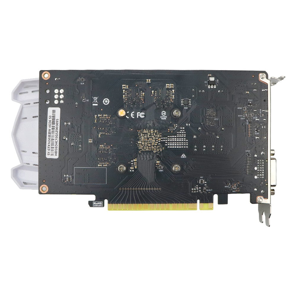 Placa de Vídeo para Jogos SOYO Nova NVIDIA GeForce GTX 1650 4GB GDDR6 128 Bit GPU Desktop para Componentes de PC Computador
