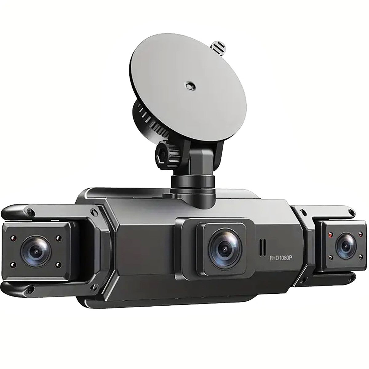 Câmera Veicular 4 Canais 360° Carro DVR Black Box 128G Câmera Frontal Esquerda Direita Traseira Gravador de Vídeo G-Sensor Monitor de Estacionamento 24H