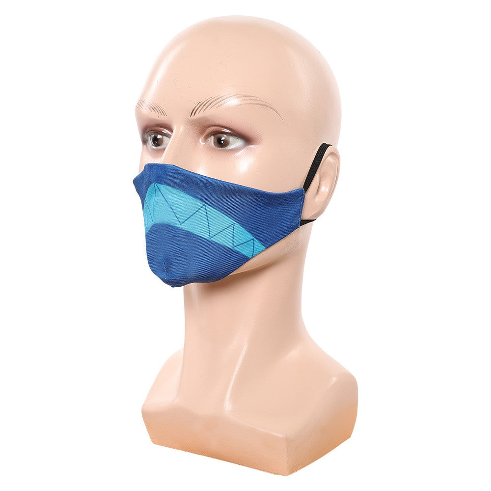 Alastor Mask Cosplay Fantasy Face Mouth Prop 2025 TV Hell Inn Costume Disguise Halloween Adult Women Men Roleplay Party Gifts