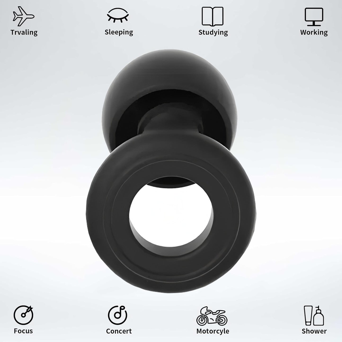 Loop Ear Plugs Sleeping Noise Canceling Ear Plugs Waterproof Swimming Silicone Ear Breed Stuffer Children's Hear Protector