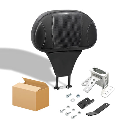 Encosto do Banco Dianteiro do Piloto de Motocicleta Ajustável para Harley Davidson Touring Road King Street Electra Glide 2009-2025