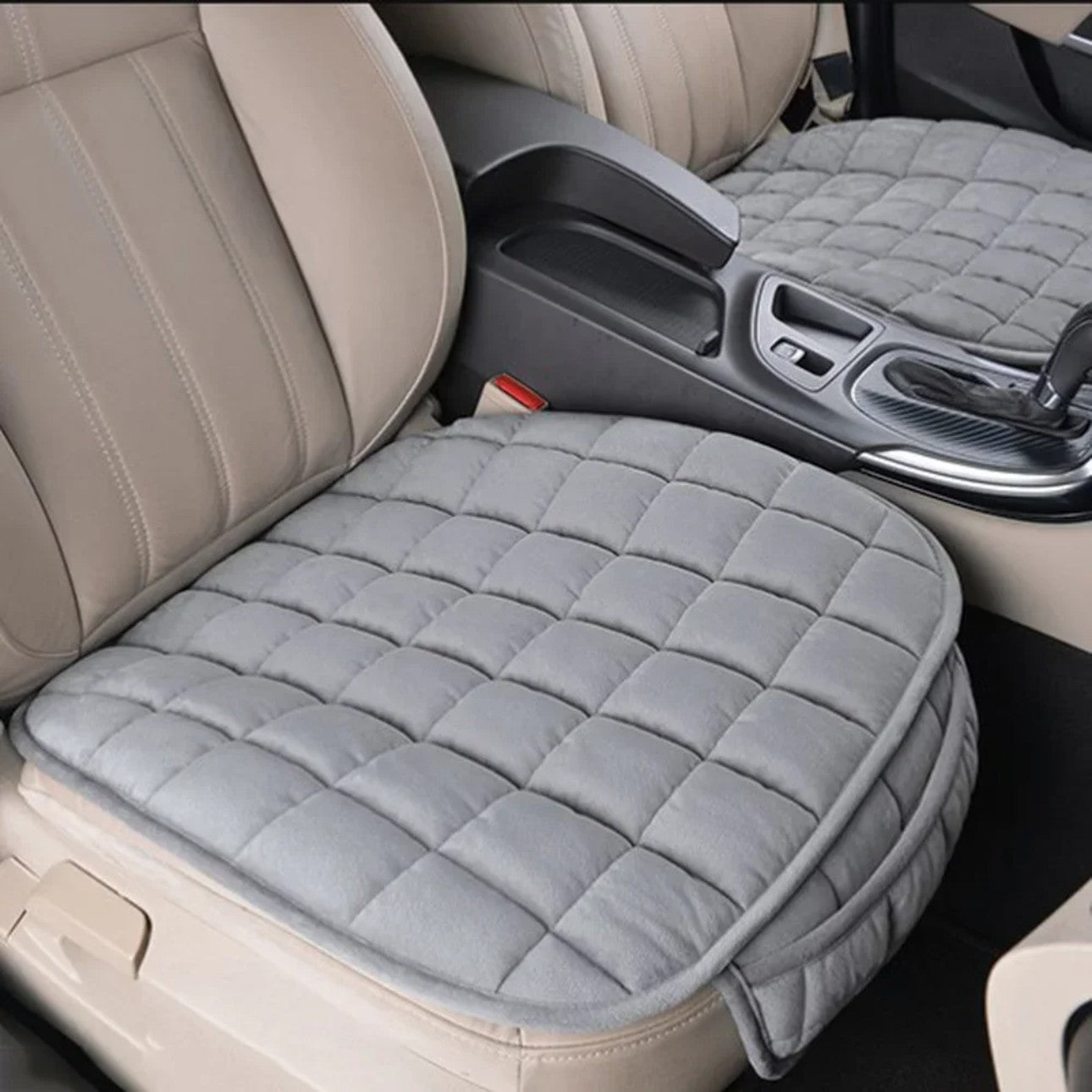 Capa de Assento de Carro de Inverno Almofada Quente Antiderrapante Universal Dianteira para Cadeira Almofada Respirável para Veículo Automóvel Protetor de Carro