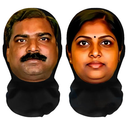 1/2/5PCS Indian-style 3D Party Realistic Mask Headgear, Abstract and Funny Cosplay Mask, Essential Equipment for Going Out MASKS